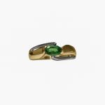 ⁦14K-18K Yellow Gold Emerald & Diamond⁩ - الصورة ⁦4⁩