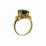 ⁦14K-18K Yellow Gold Garnet⁩ - الصورة ⁦3⁩