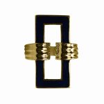 14k-18K Yellow Gold & Lapis - immagine 2