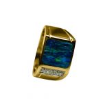 14k-18K Yellow Gold & Lapis-Diamond - Imagen 3