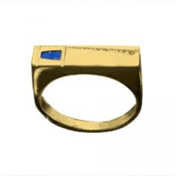 14k-18K Yellow Gold & Lapis