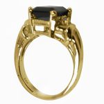 14k-18K Yellow Gold & Onyx-Diamond - Image 3
