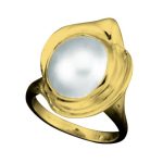 14k-18K Yellow Gold & Pearl Moby – Image 2