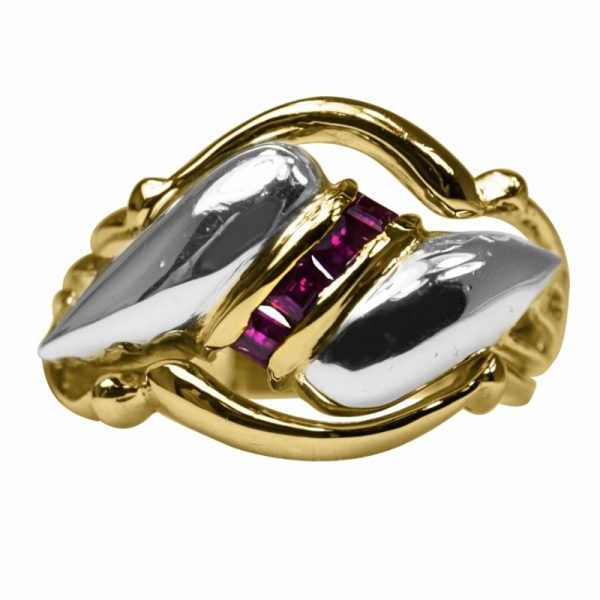 14k-18K Yellow Gold & Ruby