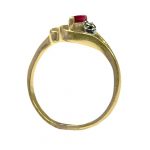14k-18K Yellow Gold & Ruby-Diamond - Imagen 3