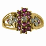 14k-18K Yellow Gold & Ruby-Diamond