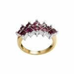 14k-18K Yellow Gold & Ruby-Diamond