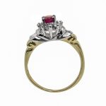14k-18K Yellow Gold & Ruby-Diamond - immagine 6