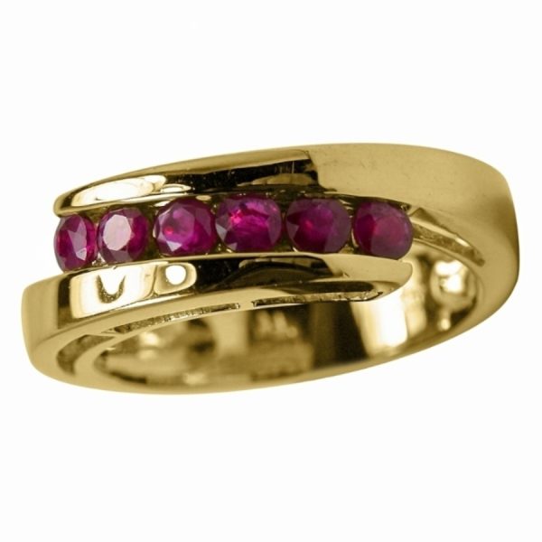 14k-18K Yellow Gold & Ruby