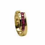 14k-18K Yellow Gold & Ruby - Görsel 5
