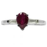 14k-18K White Gold & Ruby-Diamond - Image 2