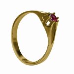 14k-18K Yellow Gold & Ruby - Görsel 4