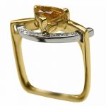 14K-18K Yellow Gold- Topaz- Diamond - Görsel 4
