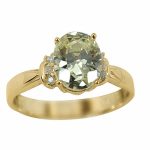 14K-18K Yellow Gold- Turmalin-Diamond