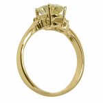 14K-18K Yellow Gold- Turmalin-Diamond - Imagen 2