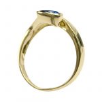 14K-18K Yellow Gold Tanzanite Mother Pearl- Diamond - Görsel 2
