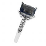 14K-18K White Gold Tanzanite - Image 3