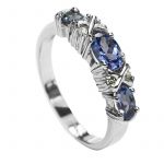 14K-18K White Gold Tanzanite-Diamond